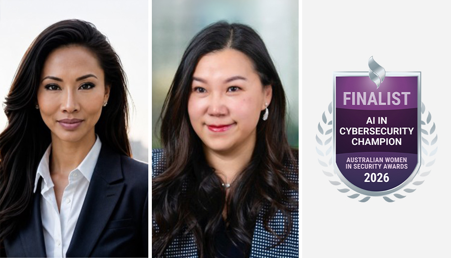 Susana Pentland and Christina Keing honoured at Women in Security Awards