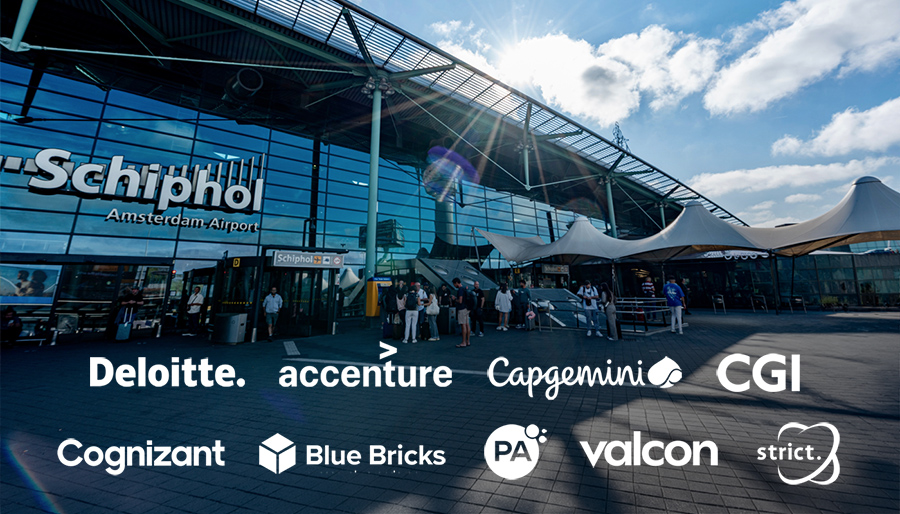 Schiphol kiest strategische IT-partners voor de komende acht jaar