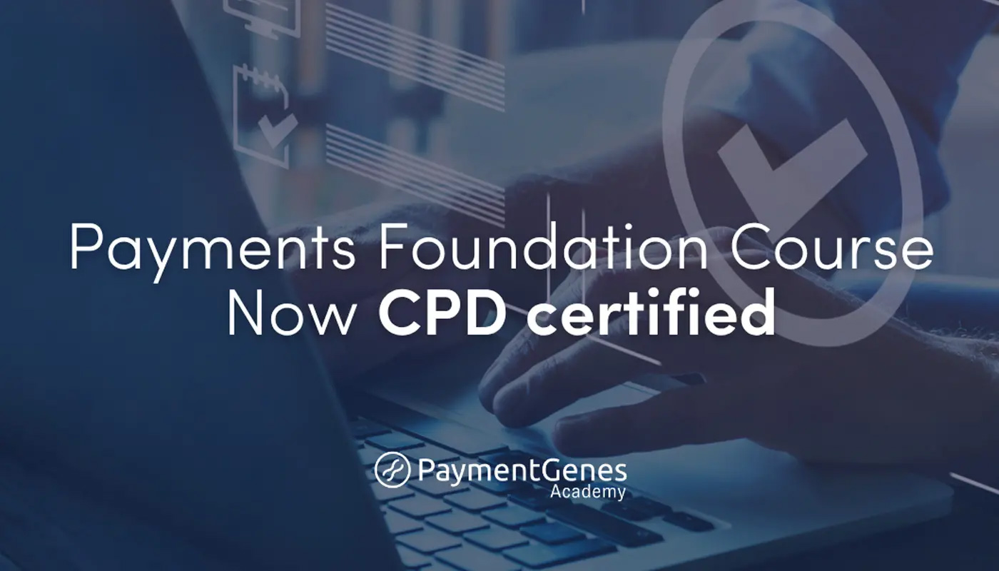 PaymentGenes behaalt CPD-certificering voor Payments Foundation Course