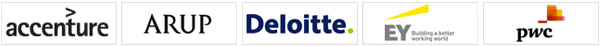 Accenture - Arup - Deloitte - EY - PwC