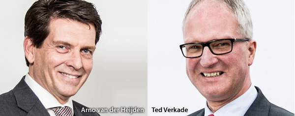 Arno van der Heijden en Ted Verkade