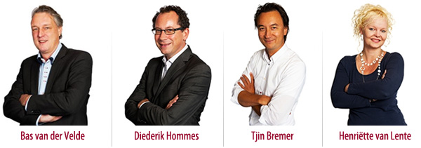 Bas van der Velde - Diederik Hommes - Tjin Bremer - Henriette van Lente