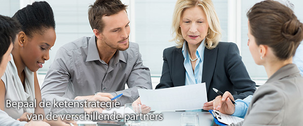 Bepaal de ketenstrategie van partners