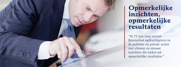 Berenschot - Opmerkelijke inzichten, opmerkelijke resultaten