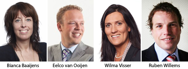 Bianca Baaijens - Eelco van Ooijen - Wilma Visser - Ruben Willems