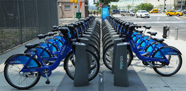 Citibike deelfietsen
