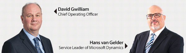 David Gwilliam en Hans van Gelder