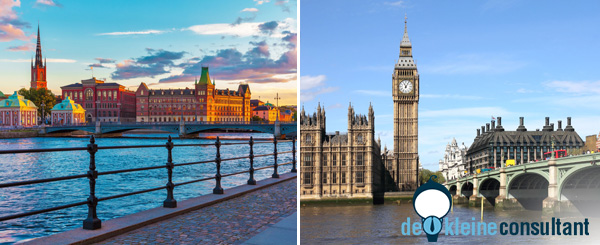 De Kleine Consultant breidt uit naar Stockholm en Londen
