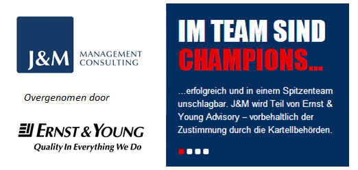 E&Y koopt J&M Management Consulting
