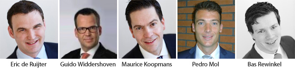 Eric de Ruijter - Guido Widdershoven - Maurice Koopmans - Pedro Mol - Bas Rewinkel