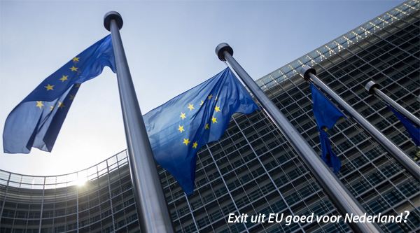 Exit uit EU goed voor Nederland
