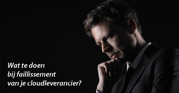 Faillissement van je cloudleverancier
