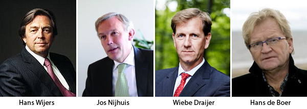 Hans Wijers - Jos Nijhuis - Wiebe Draaier - Hans de Boer