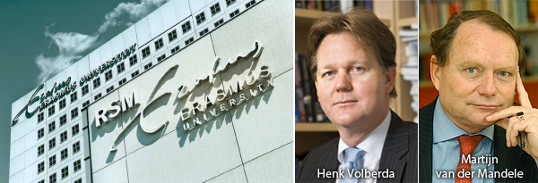 Henk Volberda en Martijn van der Mandele