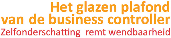 Het glazen plafond van de business controller Het glazen plafond van de business controller