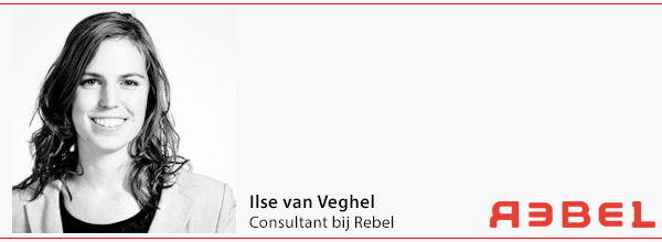 Ilse van Veghel, Consultant bij Rebel. Ilse van Veghel, Consultant bij Rebel.