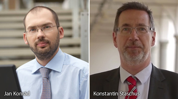 Jan Konrad en Konstantin Staschus