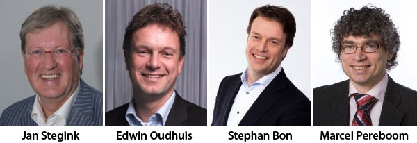 Jan Stegink, Edwin Oudhuis, Stephan Bon, Marcel Pereboom