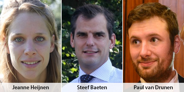 Jeanne Heijnen, Steef Baeten en Paul van Drunen