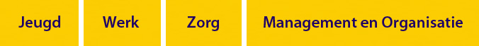Jeugd - Werk - Zorg - Management en Organisatie Jeugd - Werk - Zorg - Management en Organisatie