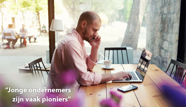 Jonge ondernemers zijn pioniers