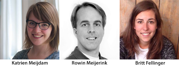 Katrien Meijdam, Rowin Meijerink en Britt Fellinger
