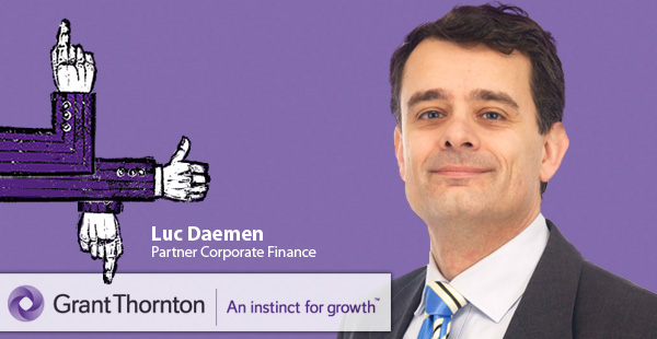Luc Daemen - partner Corporate Finance bij Grant Thornton Luc Daemen - partner Corporate Finance bij Grant Thornton