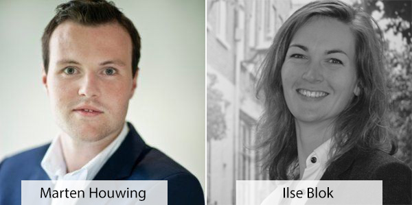 Marten Houwing en Ilse Blok