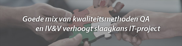 Mix van Kwaliteitsmethoden Mix van Kwaliteitsmethoden