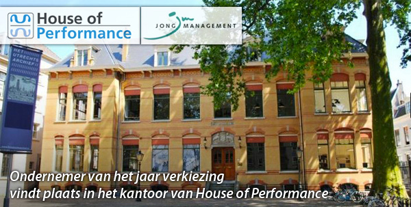 Ondernemer van het Jaar op Kantoor House of Performance