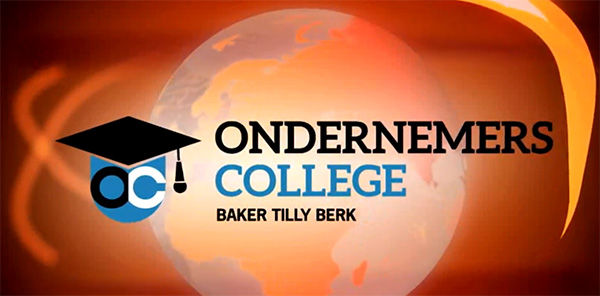 Ondernemers College Baker Tilly Berk Ondernemers College Baker Tilly Berk