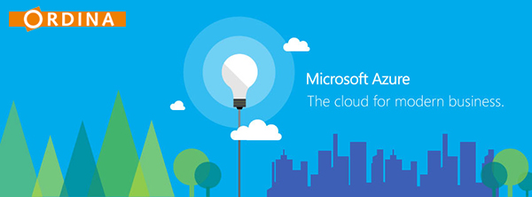 Ordina Gold partner voor Microsoft Azure oplossing