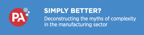 PA - Deconstructing the myths of complexity in the manufacturing sector