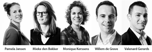 Pamela Jansen - Mieke den Bakker - Monique Kerssens - Willem de Grave - Valenard Gerards