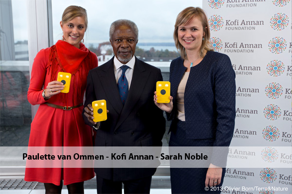 Paulette van Ommen - Kofi Annan - Sarah Noble