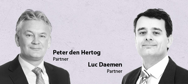 Peter den Hertog en Luc Daemen