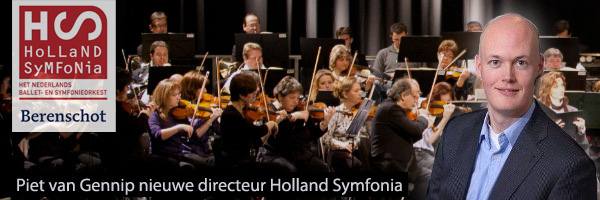 Piet van Gennip - Nieuwe directeur Holland Symfonia