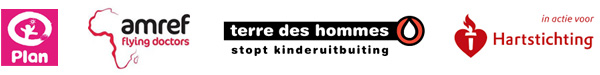 Plan Nederland - Amref Flying Doctors - Terre Des Hommes - Hart Stichting
