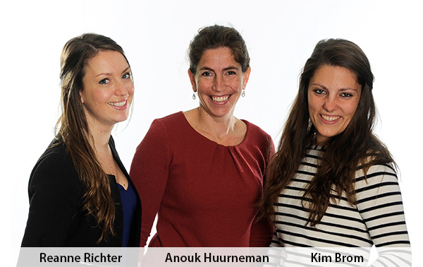 reanne Richter, Anouk Huurneman, Kim Brom