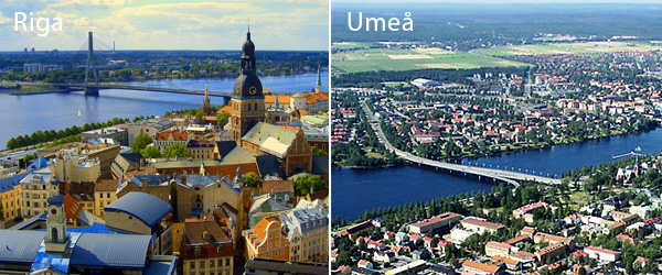 Riga & Umea