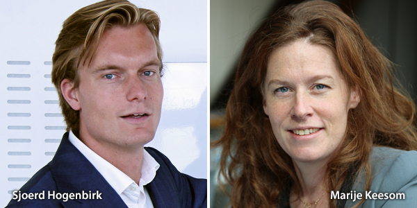 Sjoerd Hogenbirk en Marije Keesom