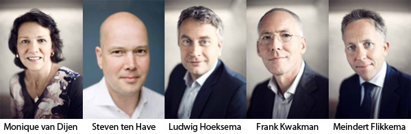 Sprekers tijdens Meet the Dutch Masters in Consulting
