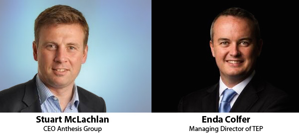 Stuart McLachlan en Enda Colfer