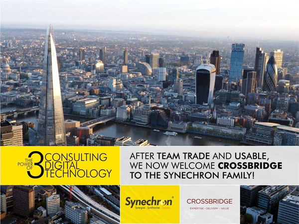 Synechron welcomes Crossbridge to the family