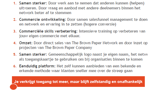 The Brown Paper Network