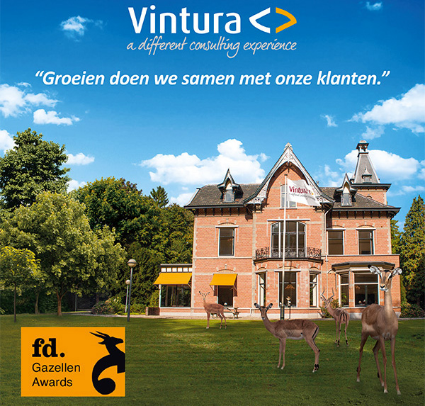 Vintura genomineerd voor FD Gazelle