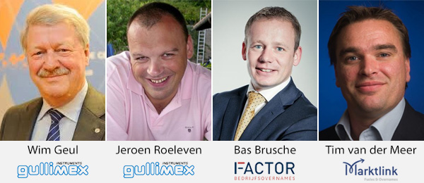 Wim Geul, Jeroen Roeleven, Bas Brusche, Tim van der Meer Wim Geul, Jeroen Roeleven, Bas Brusche, Tim van der Meer