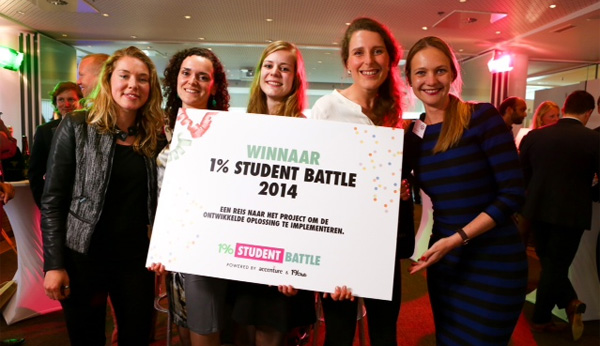 Winnaar 1% Student Battle 2014
