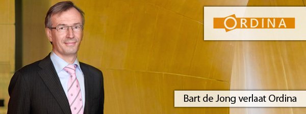 Bart de Jong verlaat Ordina Bart de Jong verlaat Ordina
