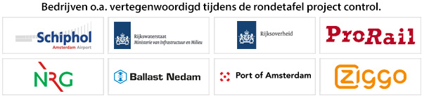 Bedrijven vertegenwoordigd project control